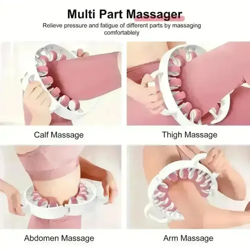 12-Wheel 360° Yoga Fitness Wheel Massager - Image 3