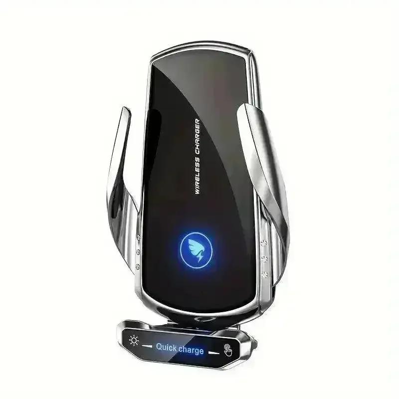 15W Fast Wireless Car Charger & Phone Holder - Image 10