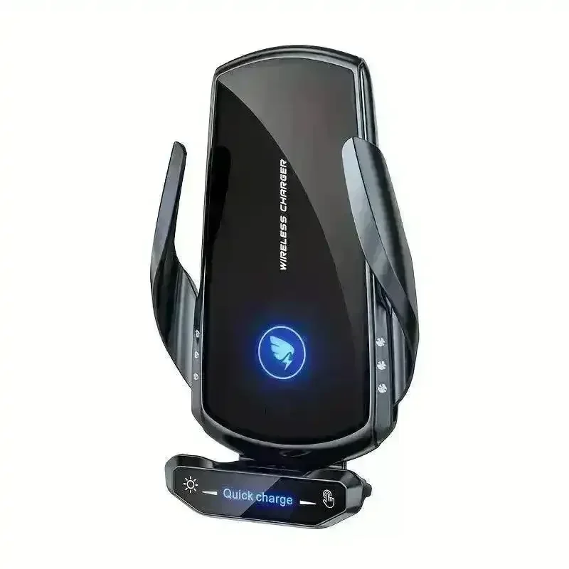 15W Fast Wireless Car Charger & Phone Holder - Image 11