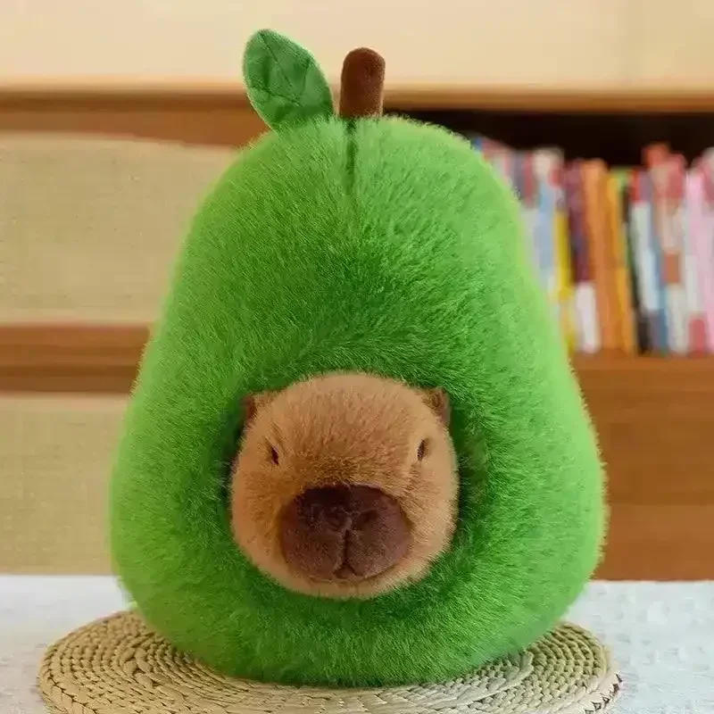 2 in 1 Pear Capybara Plush Doll - Image 2