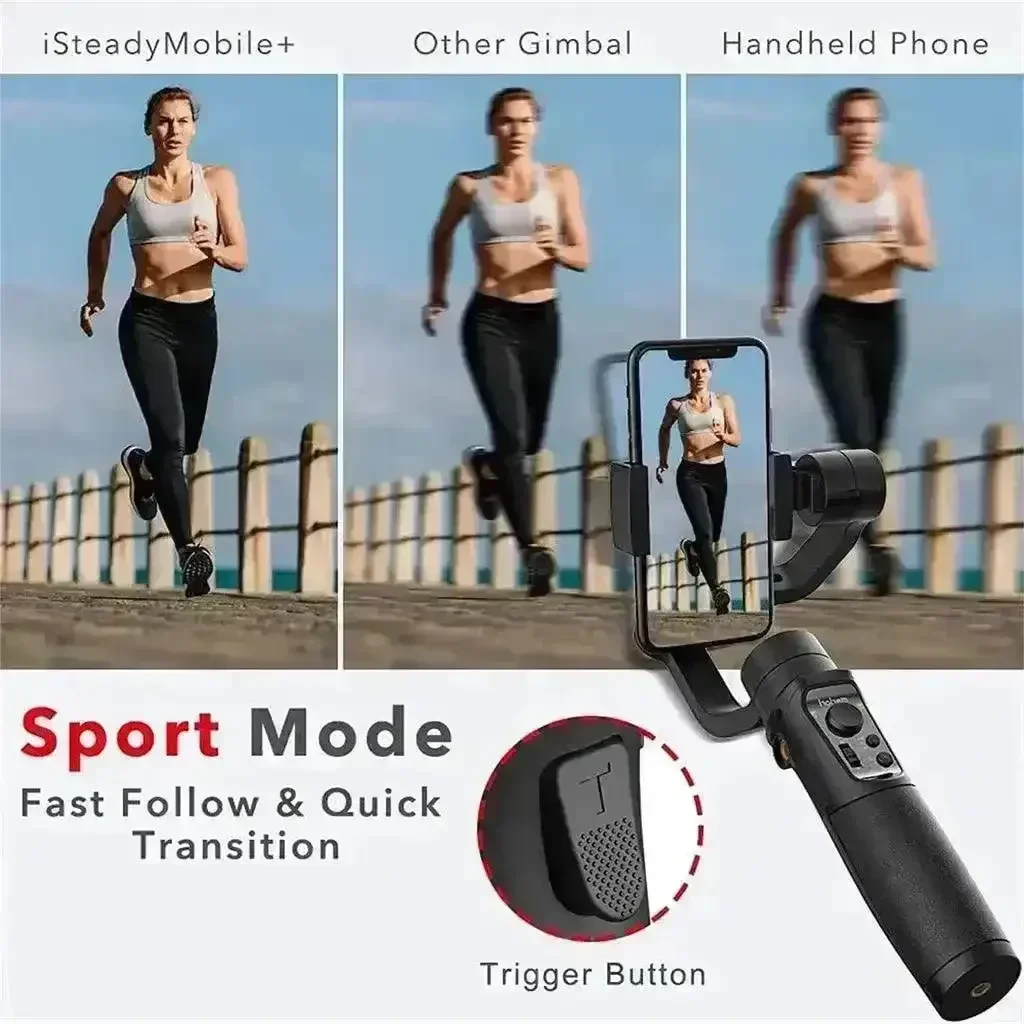3-Axis Gimbal Smooth Handheld Smartphone Stabiliser - Image 2