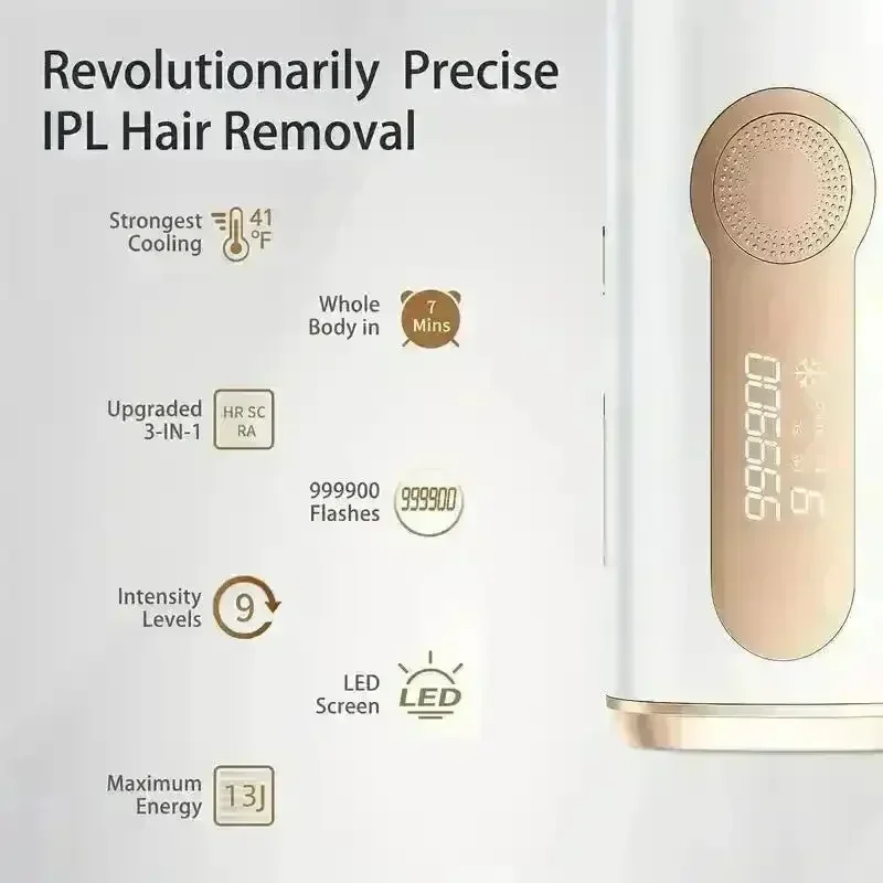 3-in-1 At-Home Permanent Hair Removal Device - Image 4