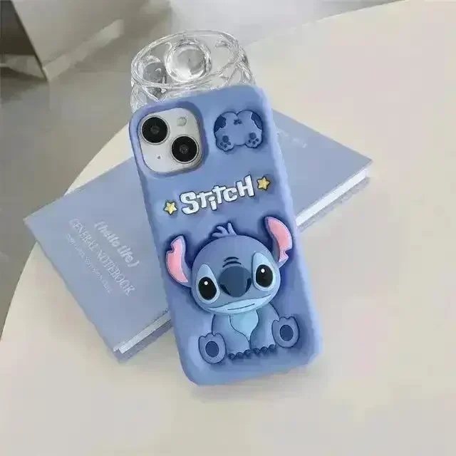 3D Cartoon Stitch Case (For iPhone) - Image 5