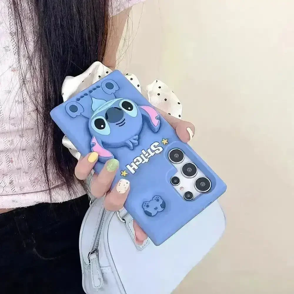 3D Cute Stitch Phone Case (For Samsung) - Image 3