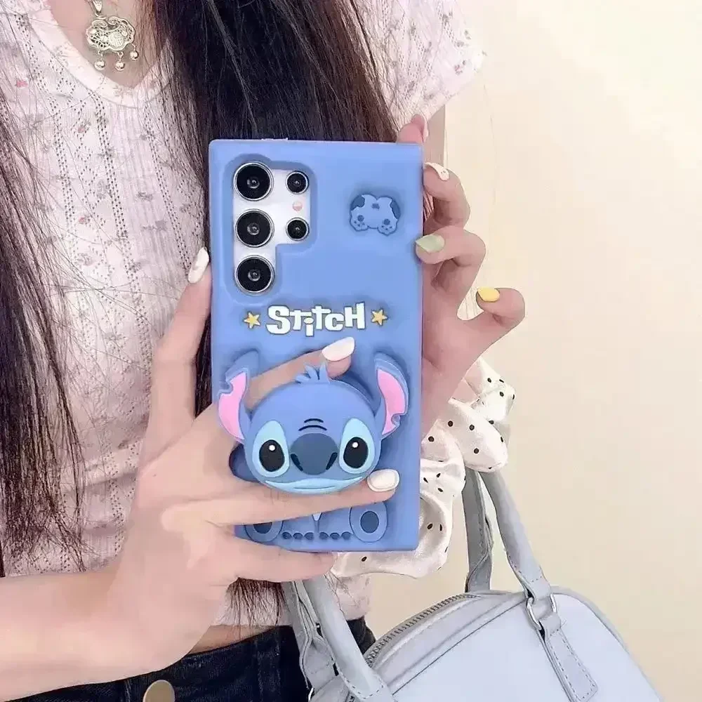 3D Cute Stitch Phone Case (For Samsung) - Image 5