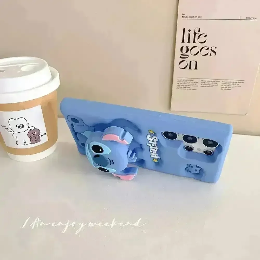 3D Cute Stitch Phone Case (For Samsung) - Image 6