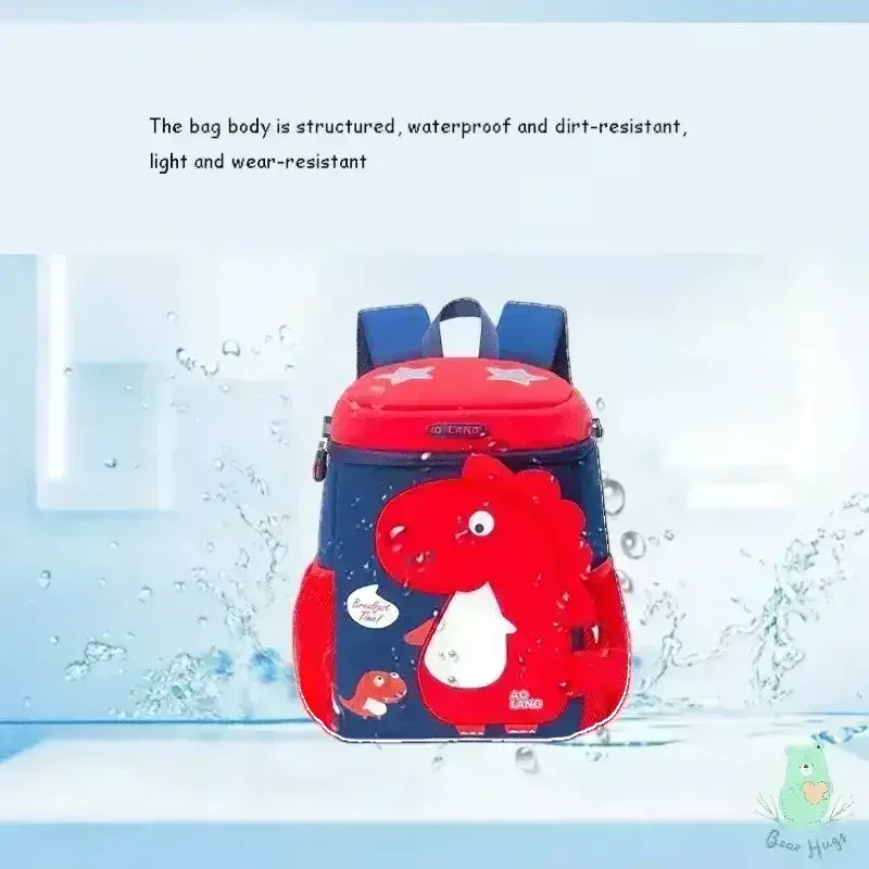 3D Dinosaur Kindergarten Kids Backpack - Image 8