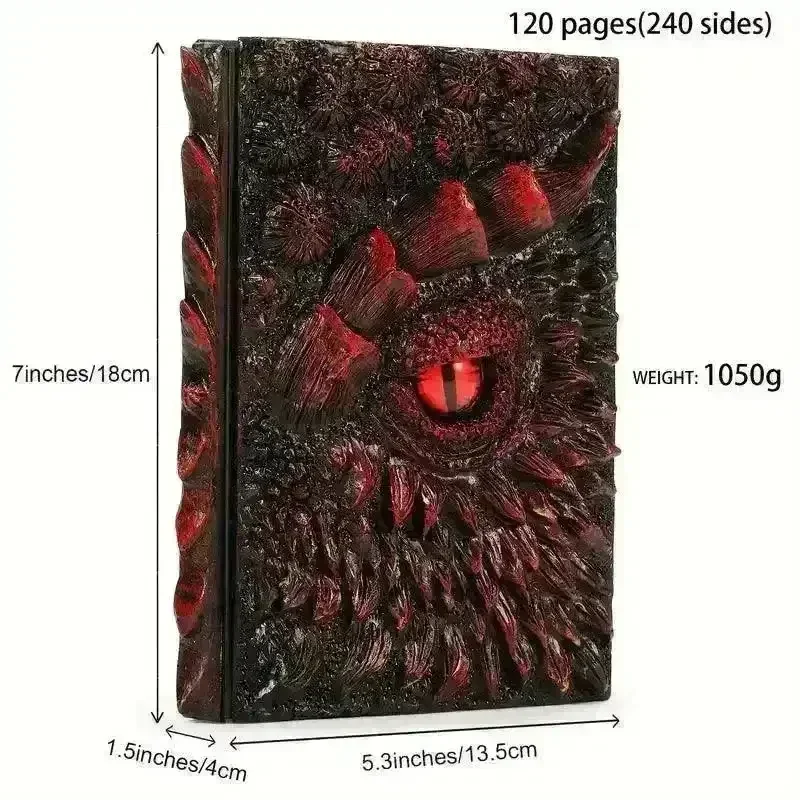 3D Dragon Eye Embossed Journal - Image 14