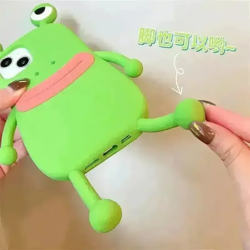 3D Frog Shaped Phone Case (For iPhones) - Image 4