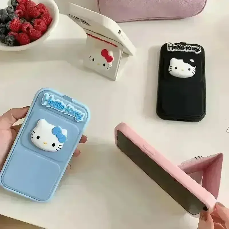 3D Hello Kitty Folding Stand Phone Case (For iPhones) - Image 3