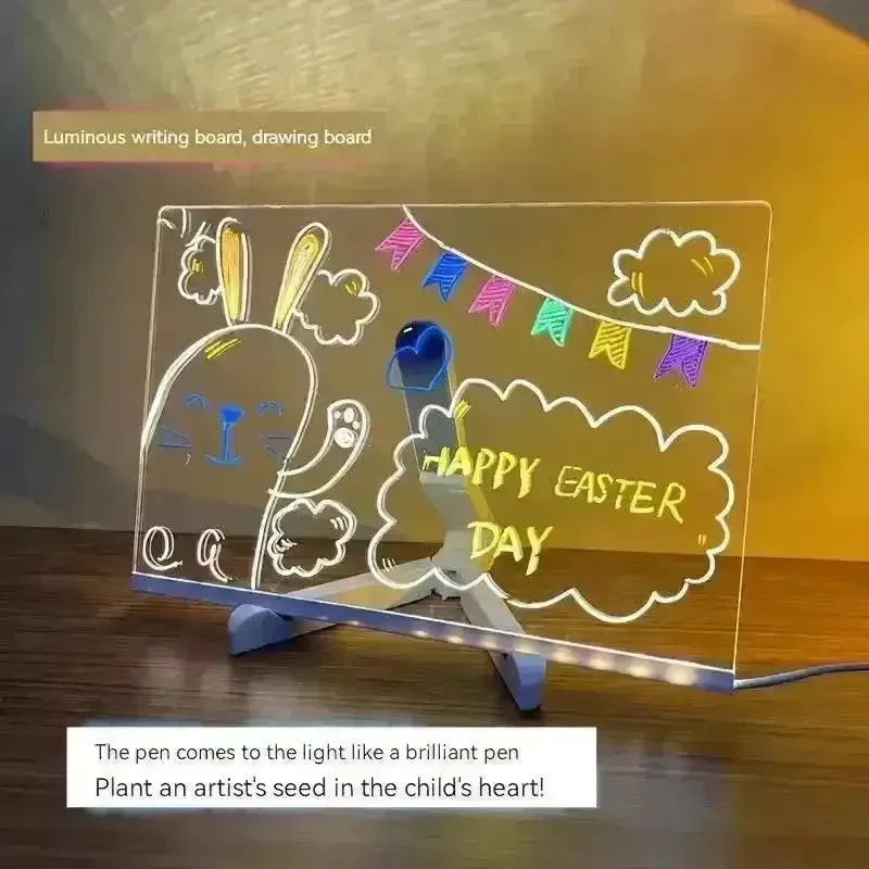 3D Luminous Glow Noteboard (Mono and Colour Options) - Image 7