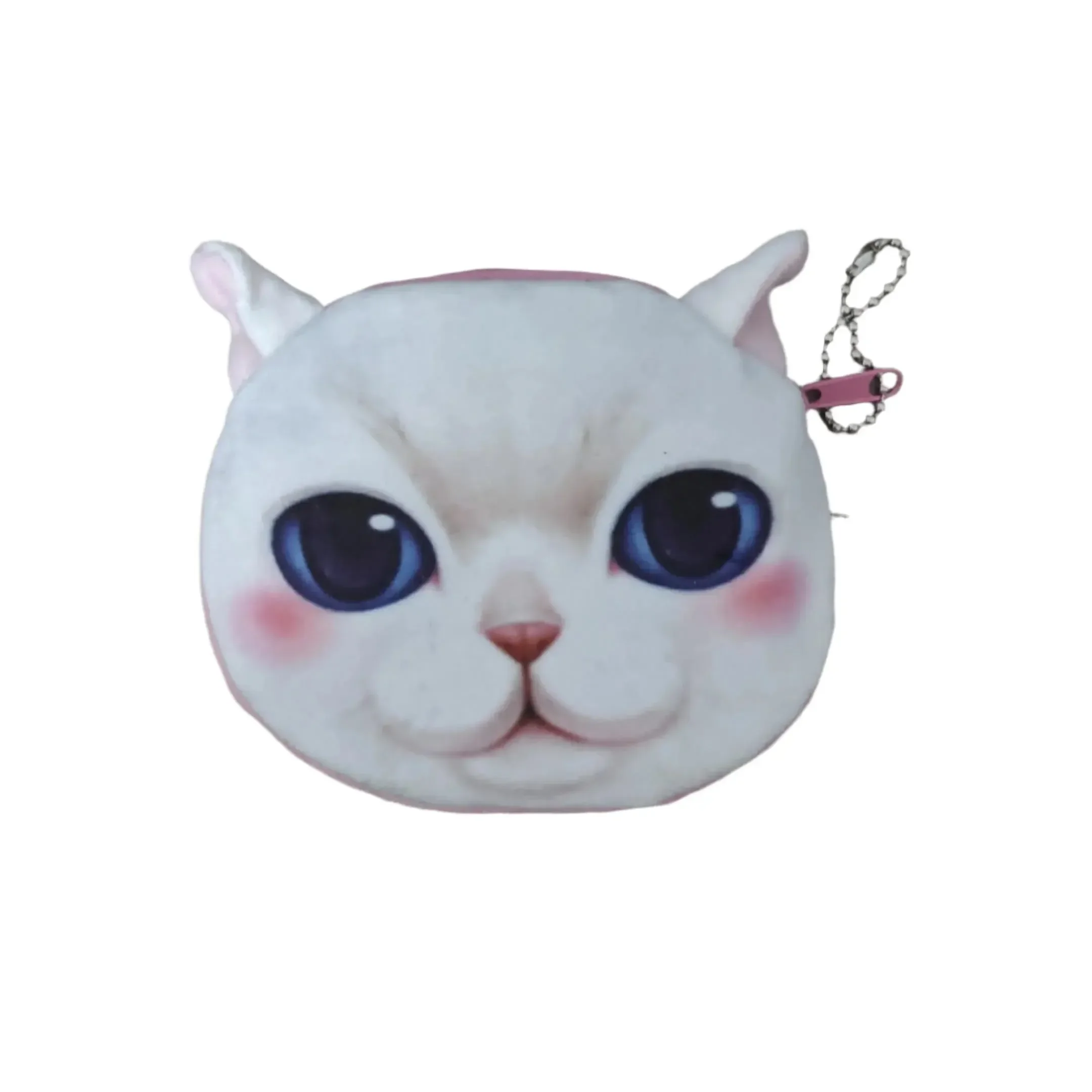 3D Realistic Cat Face Coin Purse - Image 12