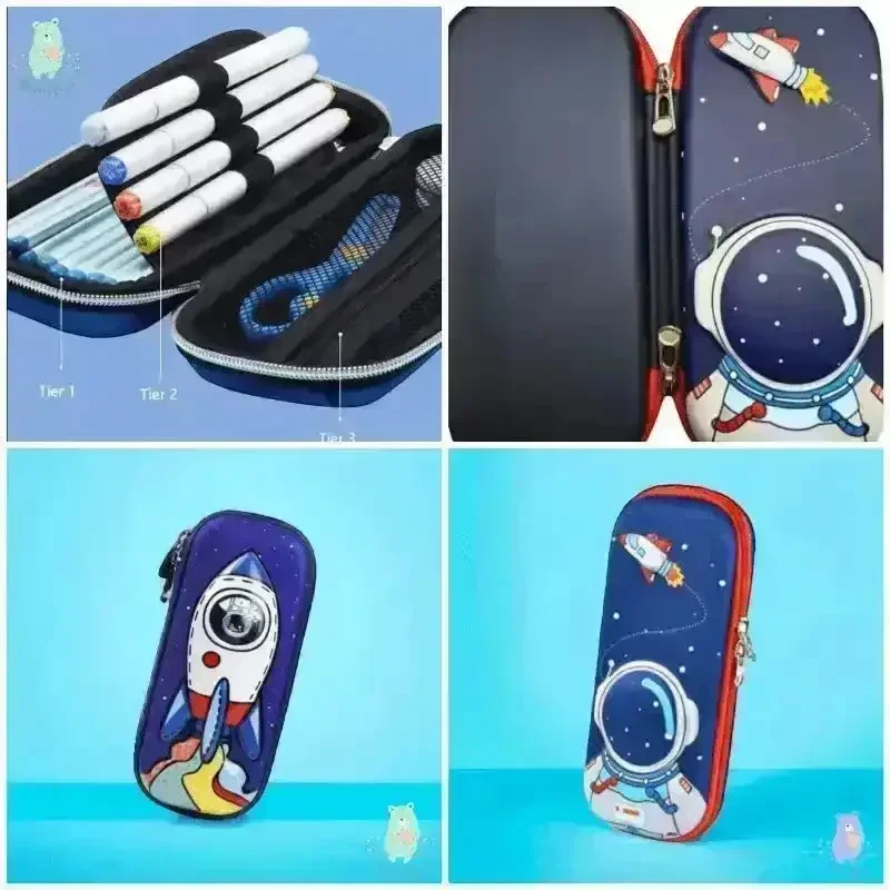 3D-Space Pencil Case- Astronaut - Image 4