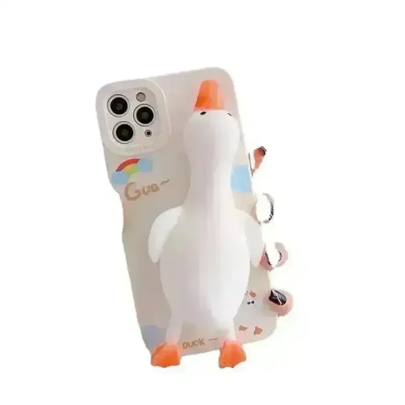 3D Squeezy Duck Phone Case (For iPhones) - Image 7