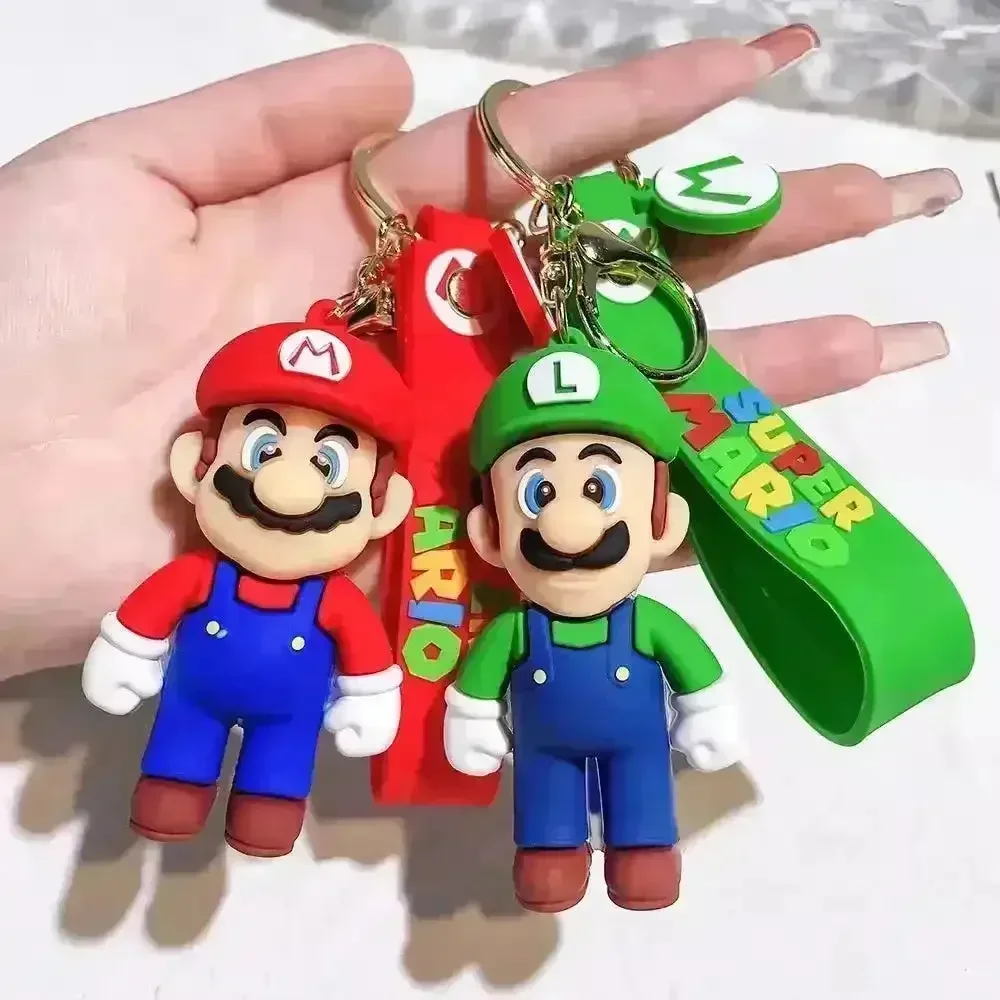 Mario Mushroom Kingdom Keychain