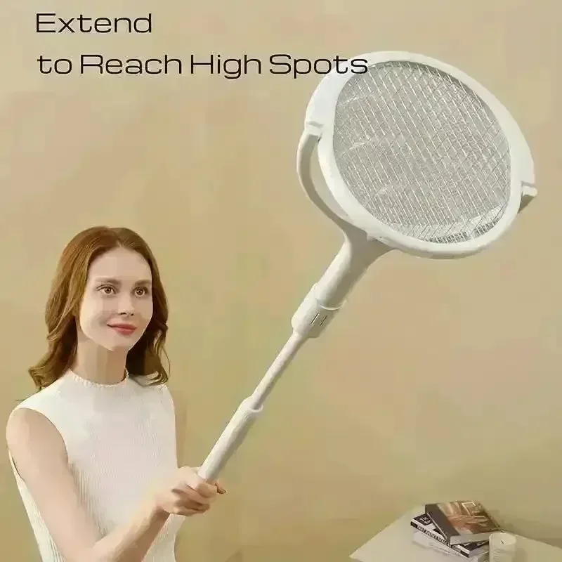 6 in 1 Extendable Mosquito Zapper Racket - Image 4