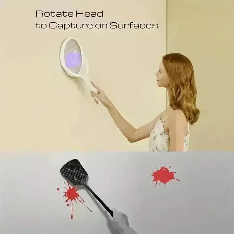 6 in 1 Extendable Mosquito Zapper Racket - Image 5