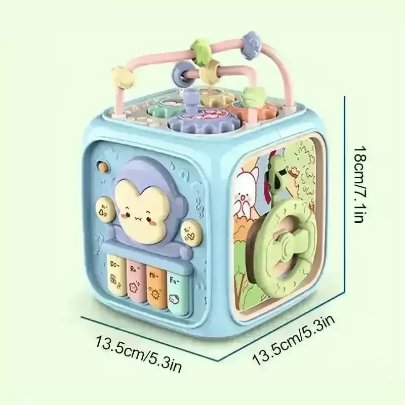 7 in 1 Montessori Activity Cube - Image 11