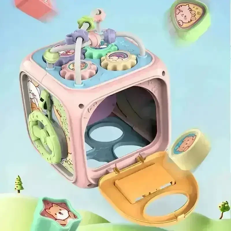 7 in 1 Montessori Activity Cube - Image 6