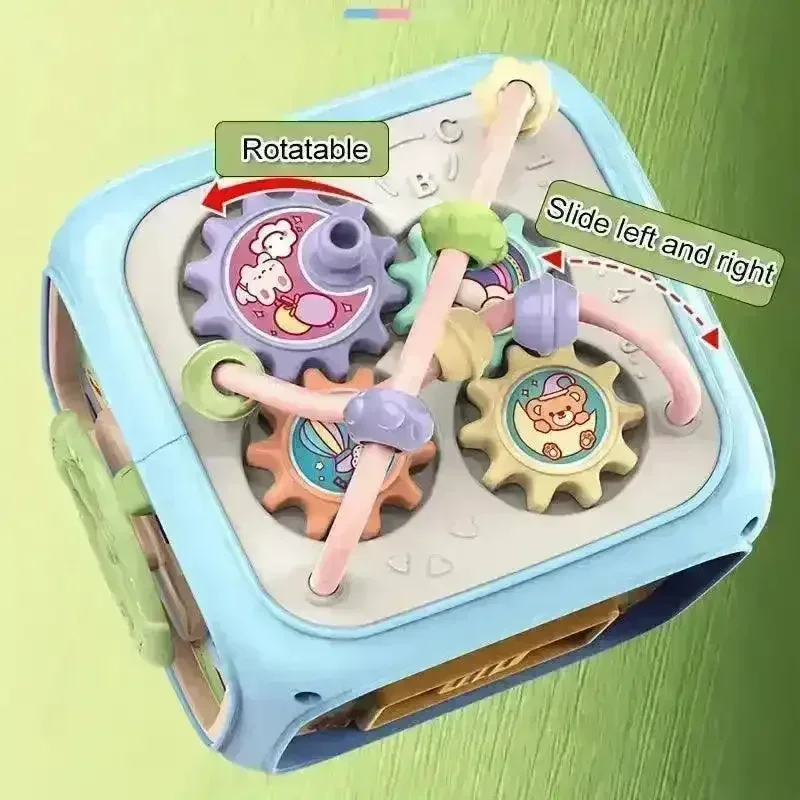 7 in 1 Montessori Activity Cube - Image 7