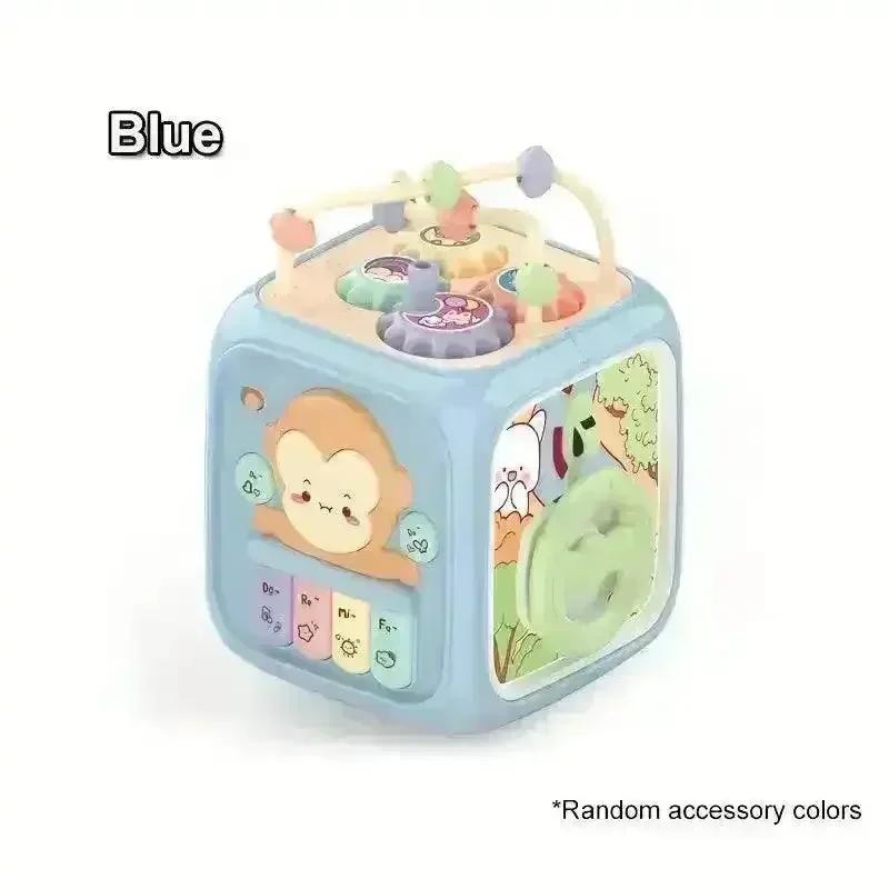 7 in 1 Montessori Activity Cube - Image 9