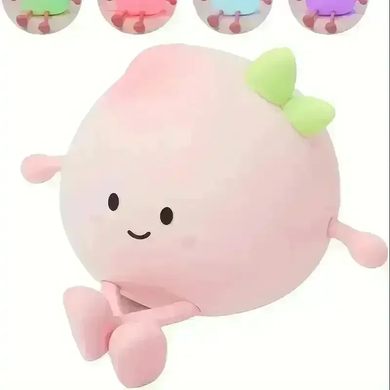 Adorable 2-in-1 Squishy Tomato Light - Image 4