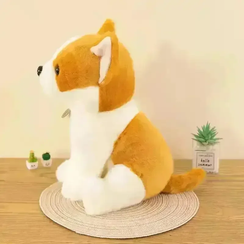 Adorable Corgi and Labrador Plushies (30 cm) - Image 5