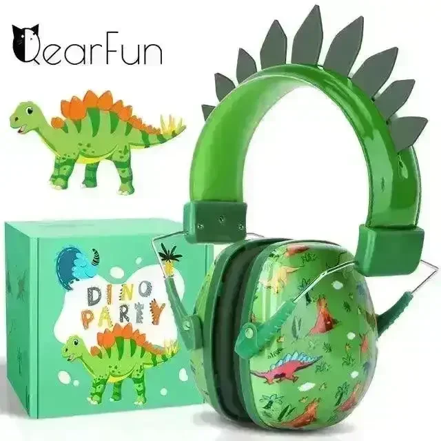 Adorable Dino and Unicorn Earmuffs For Kids