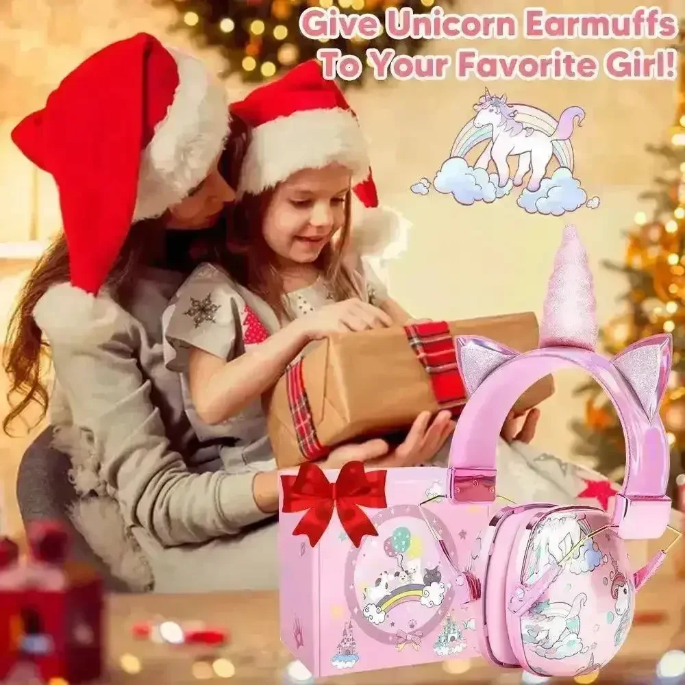 Adorable Dino and Unicorn Earmuffs For Kids - Image 6