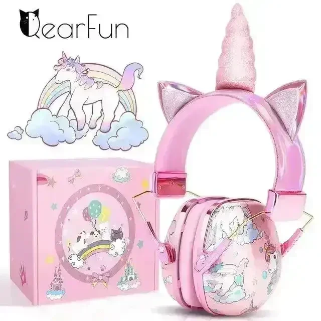 Adorable Dino and Unicorn Earmuffs For Kids - Image 7