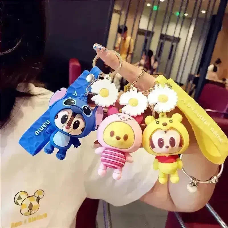 Adorable DSNY Character Cosplay 3D Keychain - Image 3