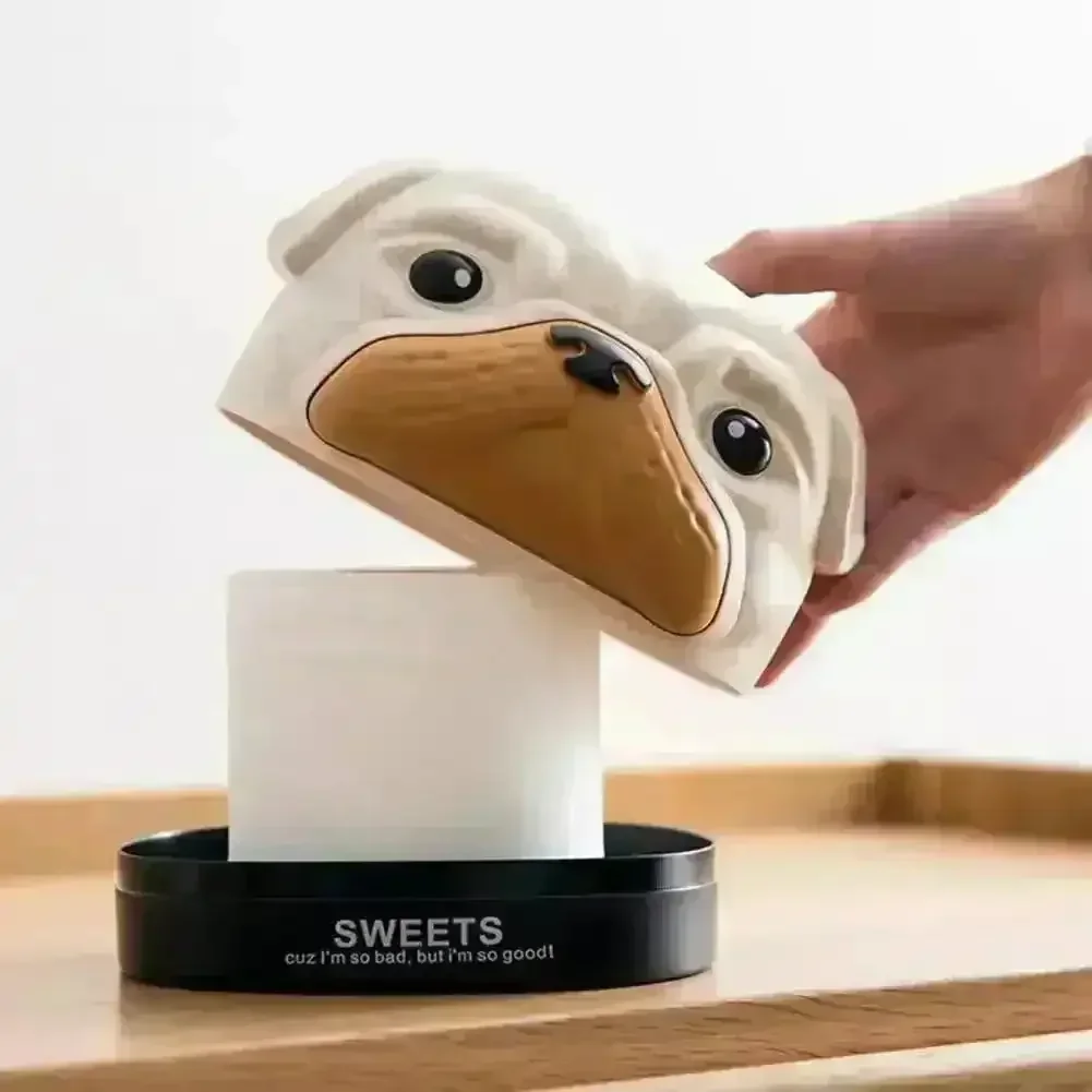 Adorable Dog Face Tissue Box - Image 8