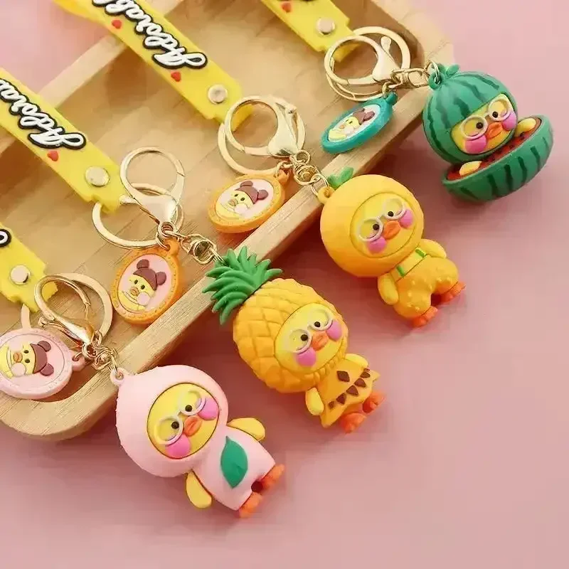 Adorable Fruit Duck 3D Keychain - Image 2