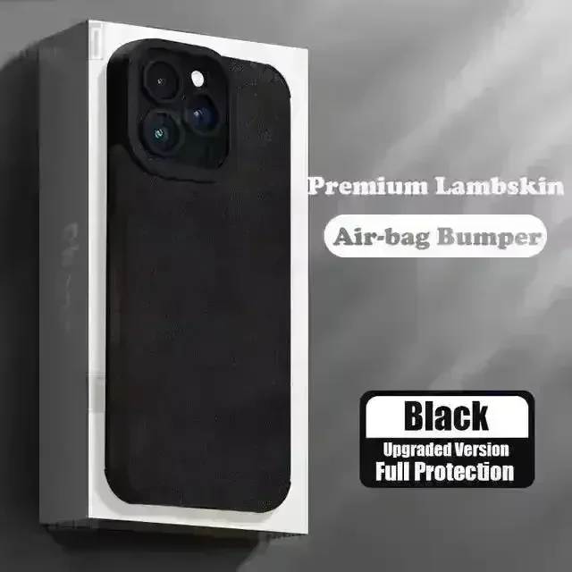 Premium Suede Anti-Slip Phone Case (For iPhones) - Image 4