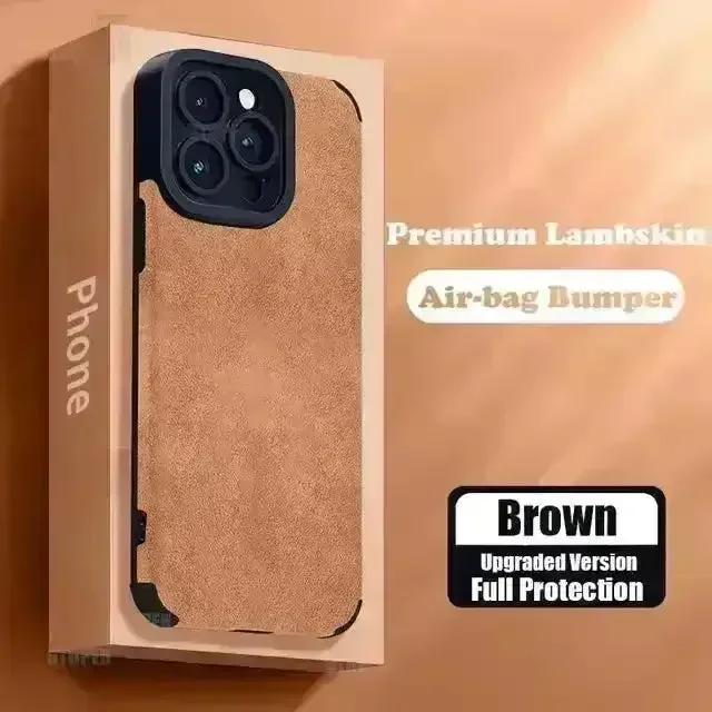 Premium Suede Anti-Slip Phone Case (For iPhones) - Image 6
