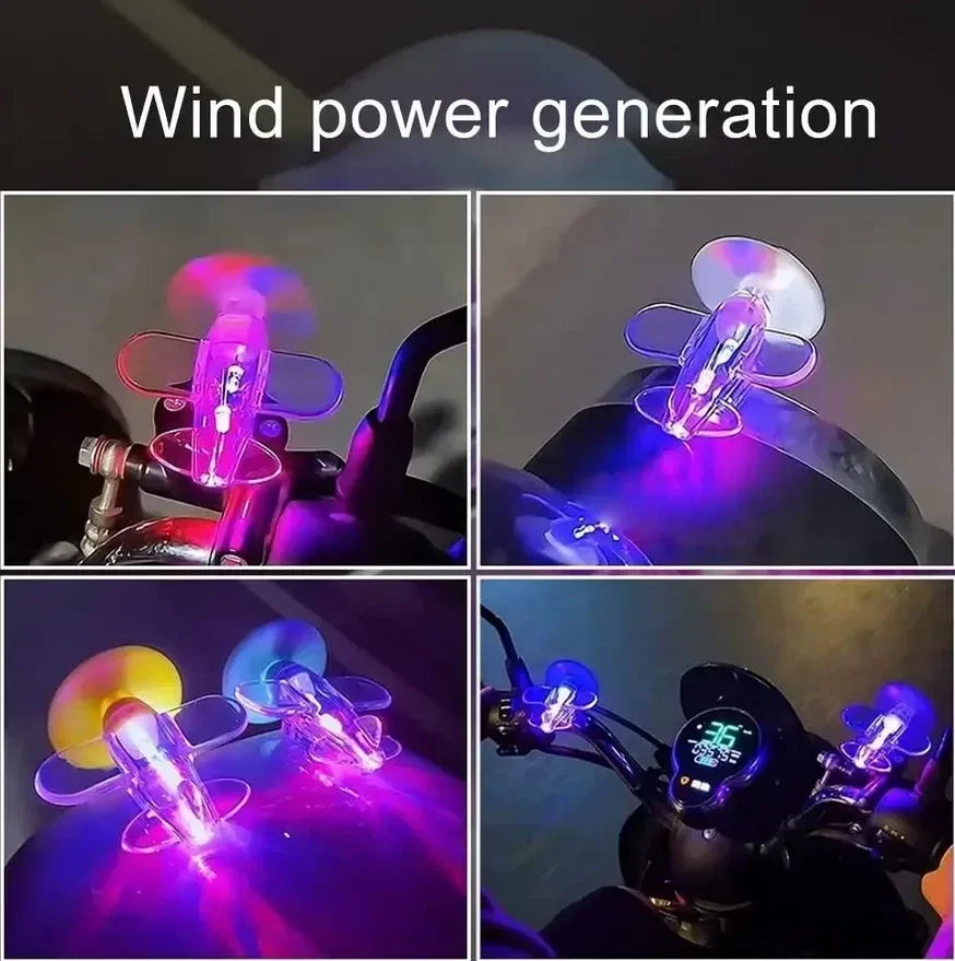 Aero-Glow Wind-Powered LED Vehicle Light - Image 4