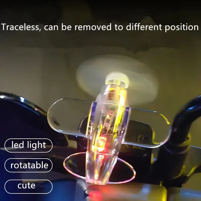 Aero-Glow Wind-Powered LED Vehicle Light - Image 5