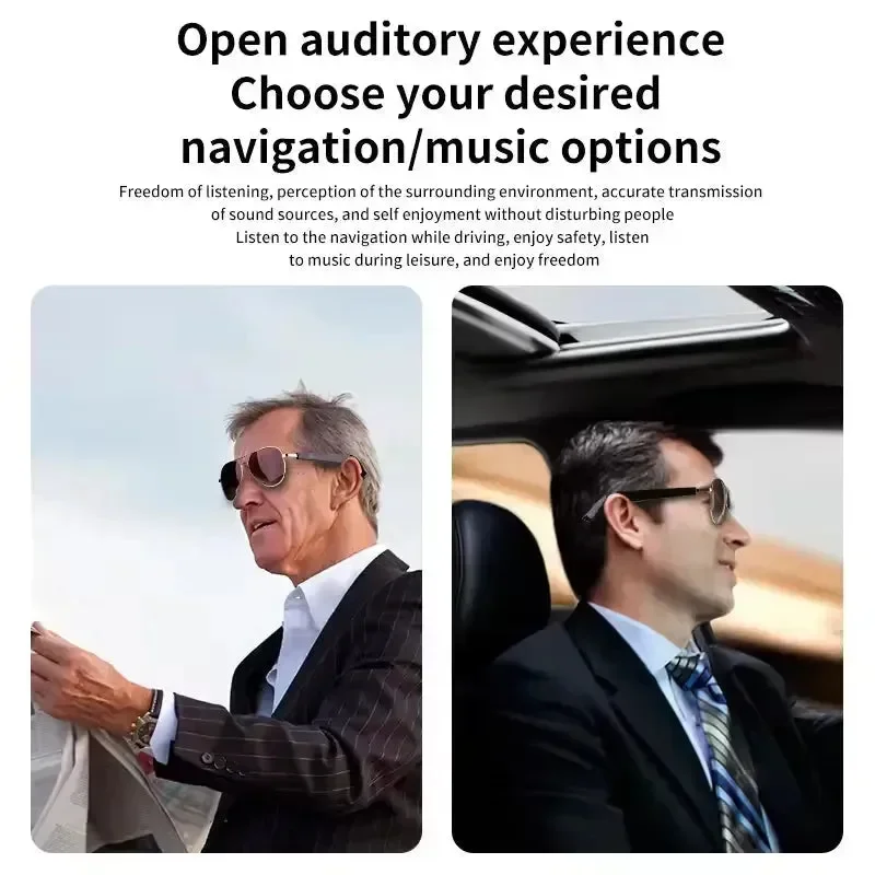 AeroSound Smart Aviator Bluetooth Sunglasses - Image 14
