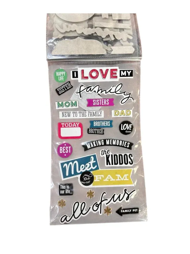 Aesthetic Chipboard Journal Stickers - Image 2
