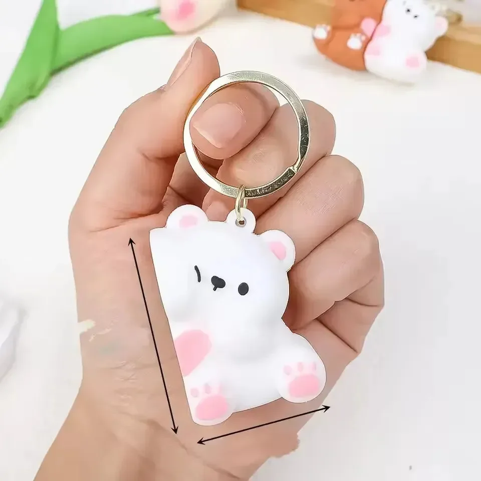 Affectionate Magnetic Bear Couple Keychain (Pair of 2) - Image 12