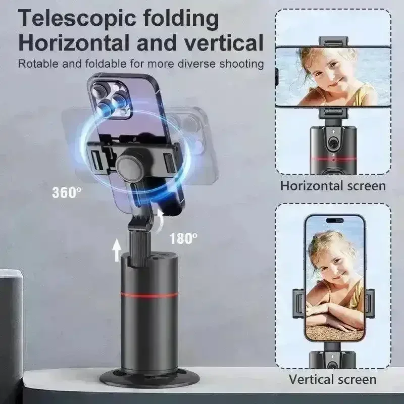 AI Smart Gimbal 360° with Auto Face Tracking - Image 8