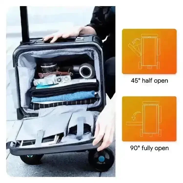 Airwheel SE3 Mini T- Smart Rideable Luggage for Modern Travelers - Image 10