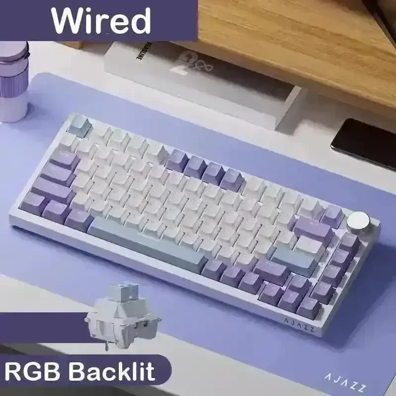 AJAZZ AK820 Pro Mechanical Keyboard - Image 3