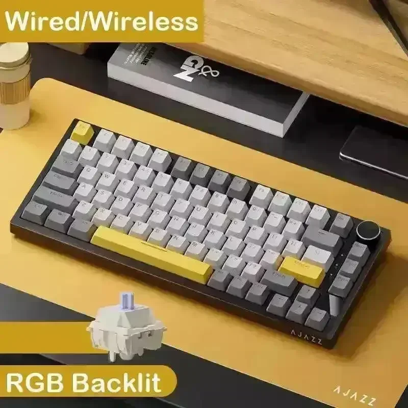 AJAZZ AK820 Pro Mechanical Keyboard - Image 4