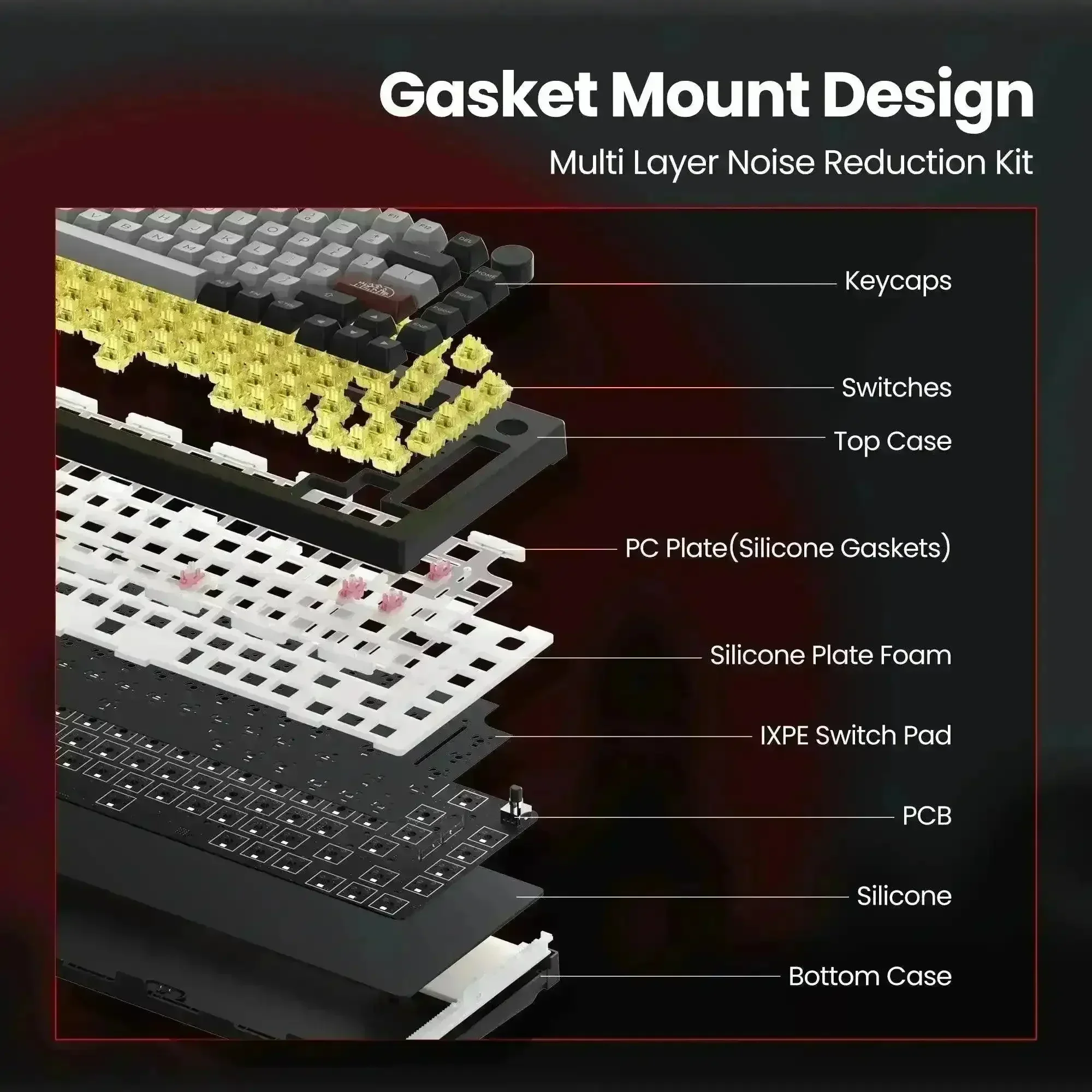 Akko 5075B Plus Mechanical Gaming Keyboard - Image 6