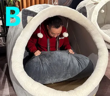 All Ears Comfort Pet Den - Image 3