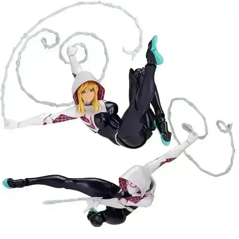 Amazing Yamaguchi Spider Gwen Stacy Figurine - Image 9