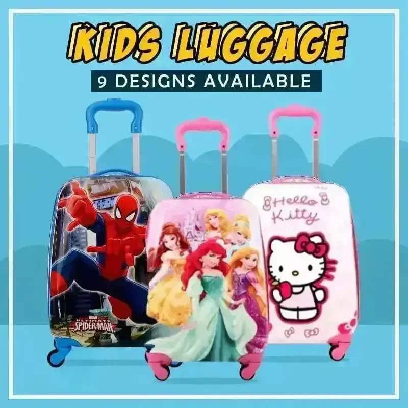 Cute Cartoon Kids Check-in Suitcase - Image 4