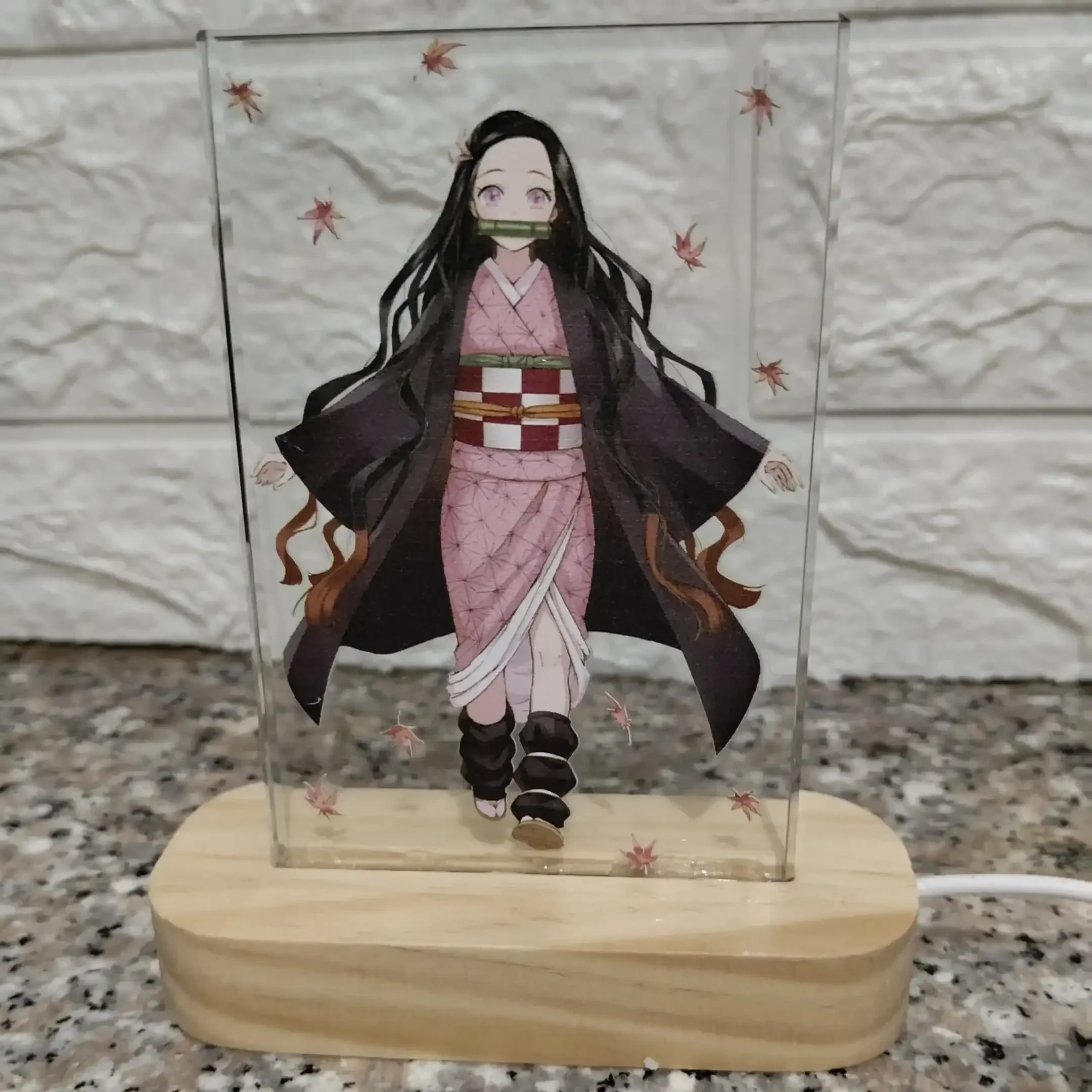 Anime Aura Wooden LED Lamps - Image 2