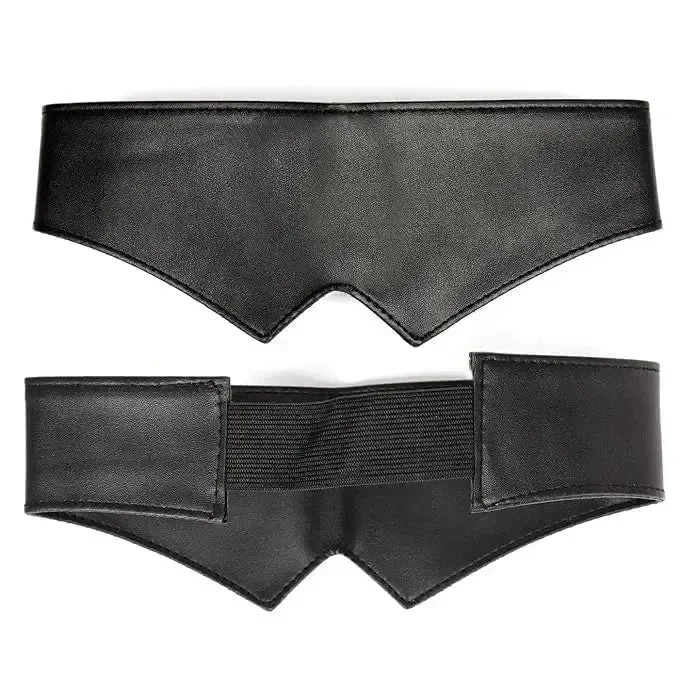 Anime Gojo Satoru Eye Black Leather Mask - Image 5